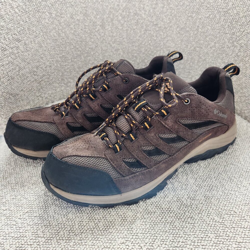 Columbia Men's Crestwood Brown Hiking Shoes - Size 11.5